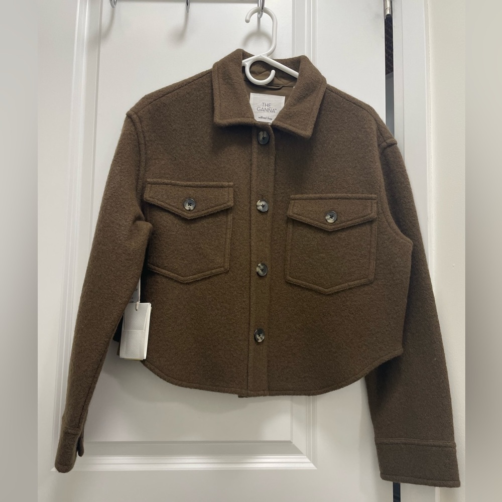 The Ganna Shirt Jacket, Wilfred (new with tags)